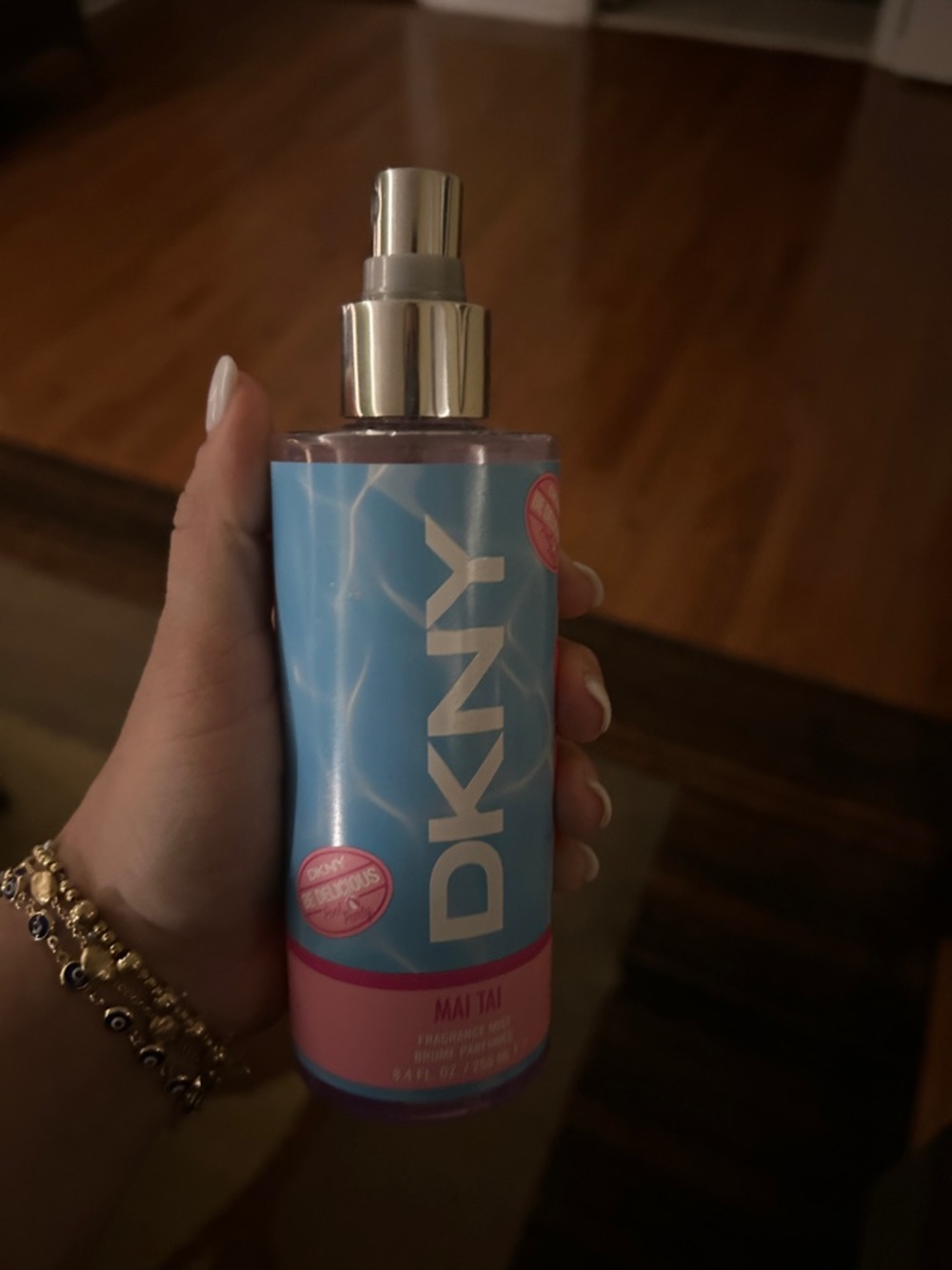 DKNY Mai Tai Fragrance Mist - Blue and Pink Bottle cap not included